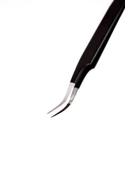 Curve Fiber Tip Tweezers