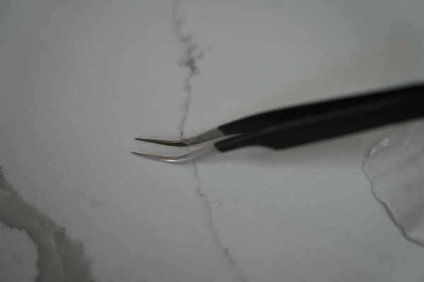 Curve Fiber Tip Tweezers