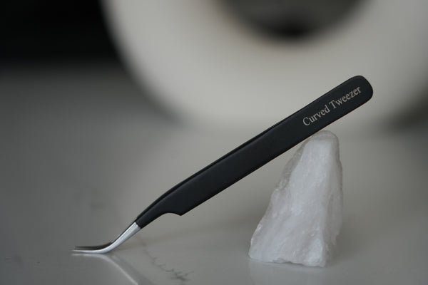 Curve Fiber Tip Tweezers