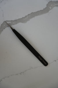 Straight Fiber Tip Tweezers