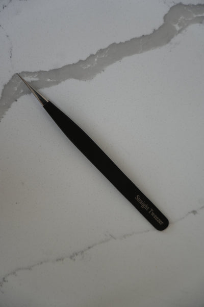 Straight Fiber Tip Tweezers